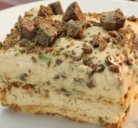 Peppermint Crisp Tart